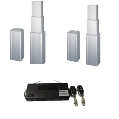 2 Actuadores de coluna de elevação de interruptores com fio Kit de controle remoto 4 canal 25A 12 ~ 28V