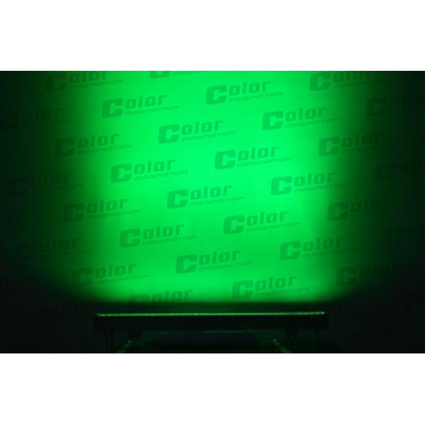 Lower Power Consumption Outdoor Led Wall Lights 18 * 3W Noise Free Natural Cooling