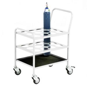 Petit chariot oxygène-gaz de réservoir d'O2 de fabrication de chariot de