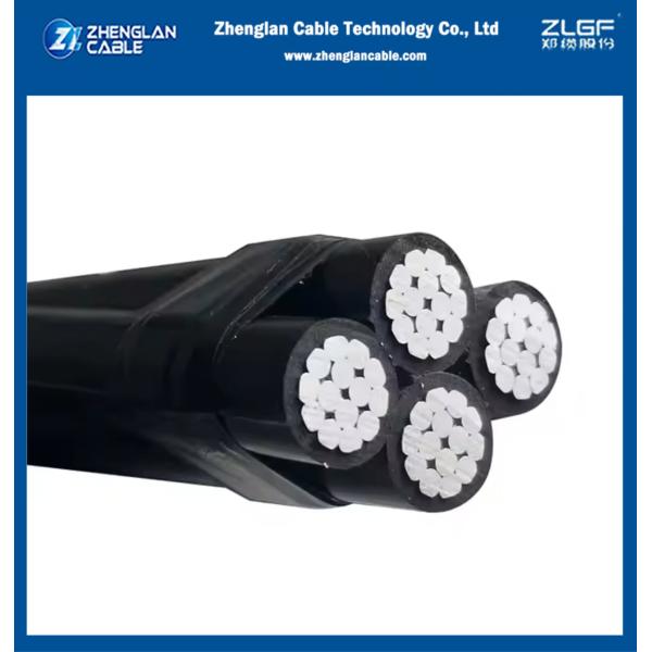 Overhead Insulation Cable LV Cable 0.6/1kv 2x25+16+NA25mm²IEC60502-1CAAI CABLE AUTOPORTANTE De ALUMINIO