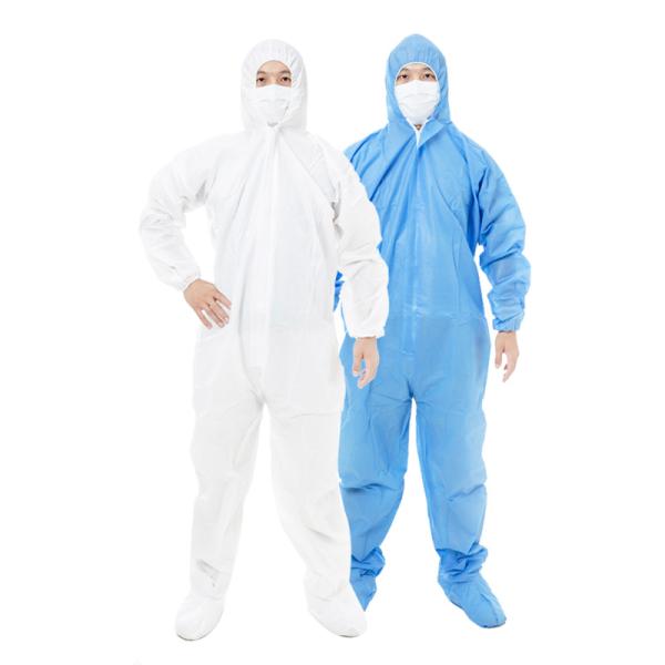 Personal Safety Disposable Protective Suit Infection Control For Lab / Pharmaceutical
