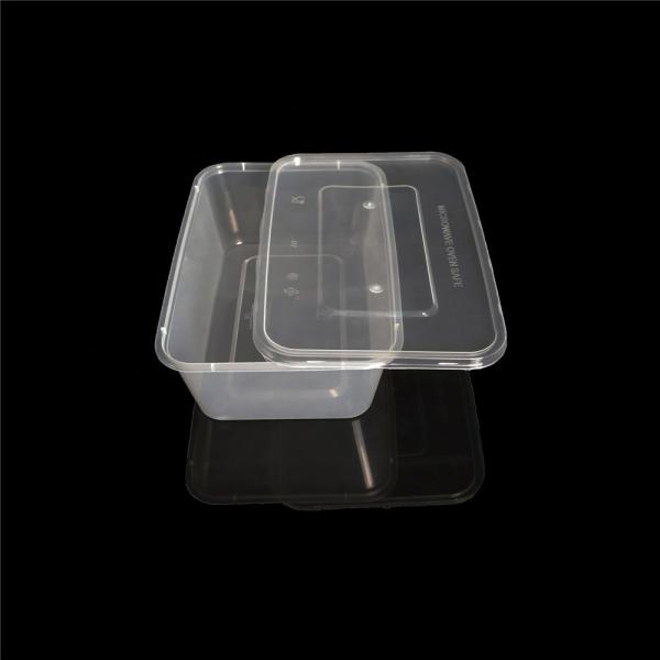 32g 750ml Rectangle Disposable Food Containers With Lids