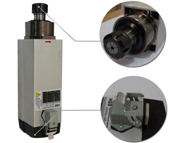 GDF 46-18Z  air cool 3.5kw cnc tools spindle motor 380v /220v with 18000rpm