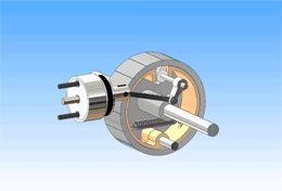 Соленоид металлического стержня U0420B-12S40-40 12V 0.5A