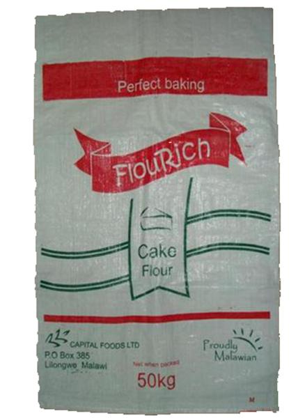 Durable Woven Polypropylene Flour Packaging Bags 25kg High Strength Reusable