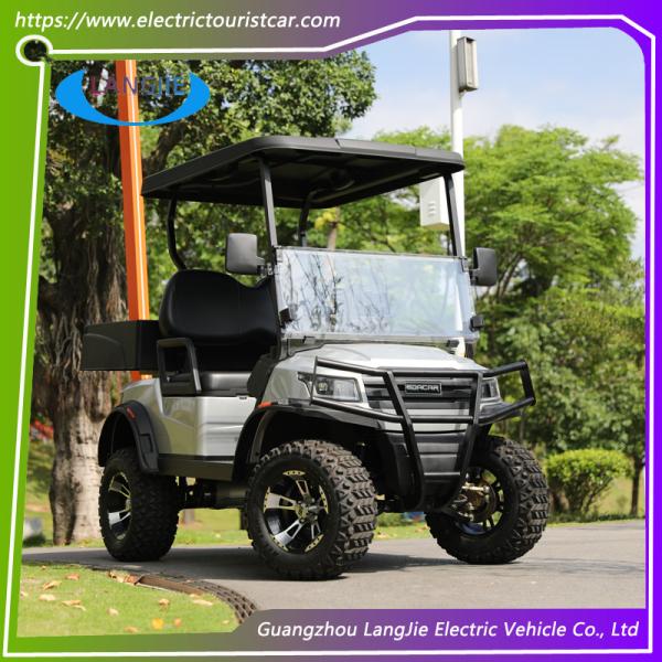 Автомобильные тележки AC Club 48V/5KW Электрическая тележка Golf Buggy 4 Wheel Club Автомобильная тележка