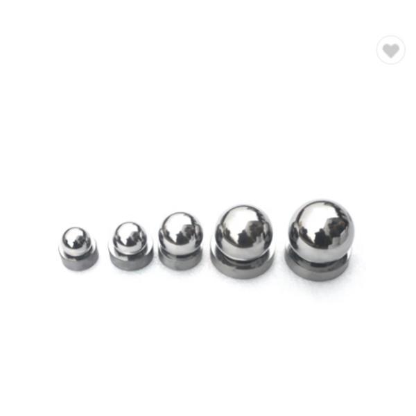 Tungsten Carbide Valve Seat and Ball K30 Grade 1.5-500mm Custom Size