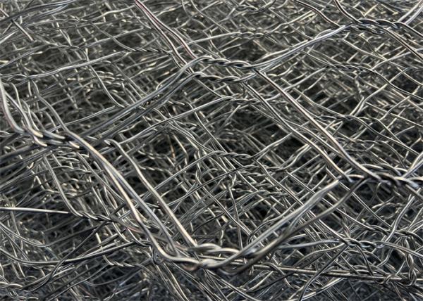 Galfan Metal Gabion Baskets 3.0mm Wire 60mmx80mm Mesh