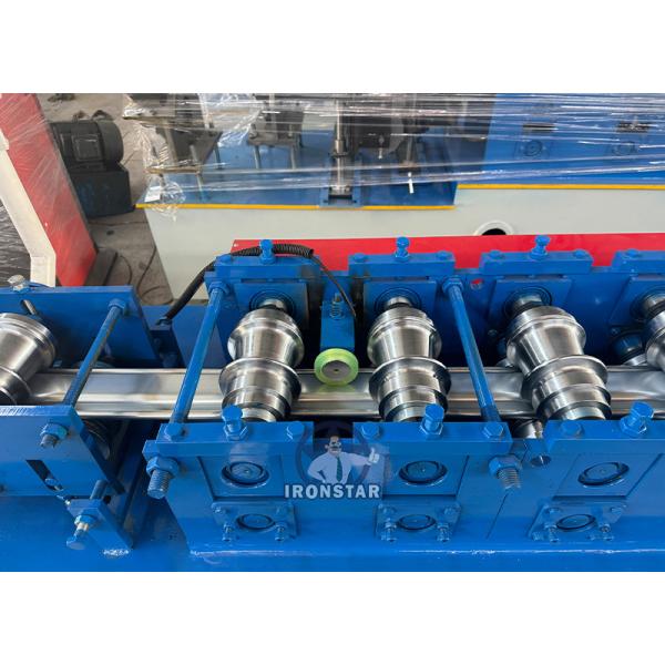 “High Speed Galvanized Steel Rolling Shutter Strip Roll Former Garage Shutter Door Profile Forming Machine For USA Commercial Building Rolling Shutter Door Forming Equipment Industrial Metal Shutter ”