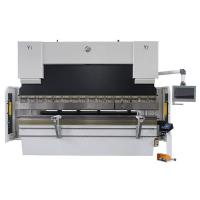 200 toneladas 3200 mm Máquina automática de frenado de presión hidráulica de acero inoxidable con controlador VP88