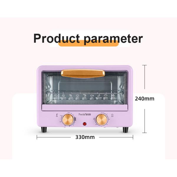 750W Toaster And Toaster Ovens 12L 220V Japanese Style Mini