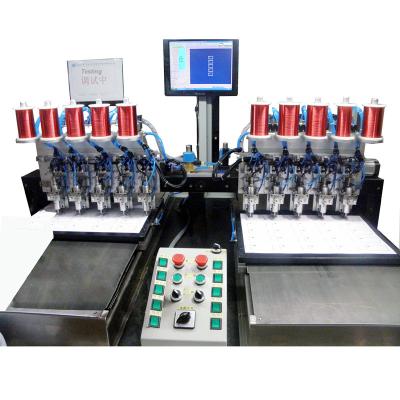 Implantação de antena com 10 cabeças de inserção para cartão RFID INLAY ProductionYAE-210