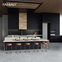 Armário de cozinha de madeira de melamina com hardware DTC