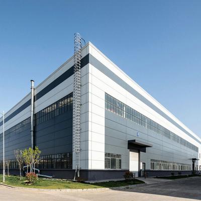 現代の産業用鋼鉄構造工房 鋼鉄製品倉庫