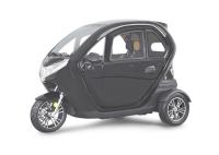 25 Km Per Hour Enclosed Electric Tricycle 50 Ah Battery Capacity 110 V-220 V Input