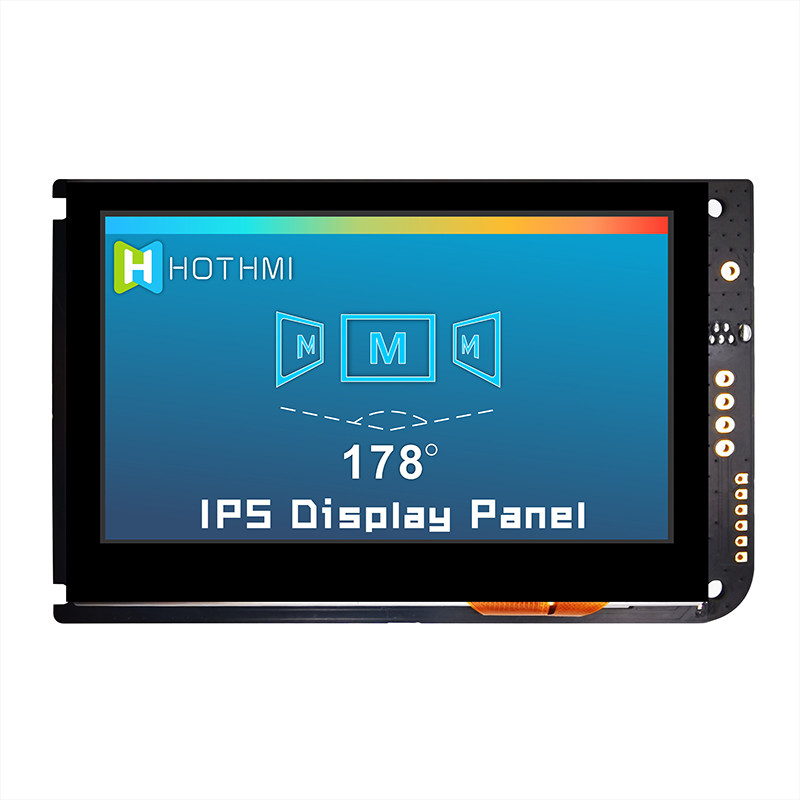 4,3 дисплей экрана касания TFT UART дюйма емкостный LCD 800x480 С ДОСКОЙ РЕГУЛЯТОРА LCD