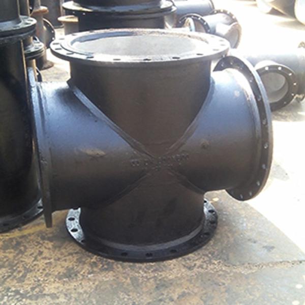 Welded Joint Stainless Steel 4 Way Tee DN50-DN1200 Metal Pipe Fittings