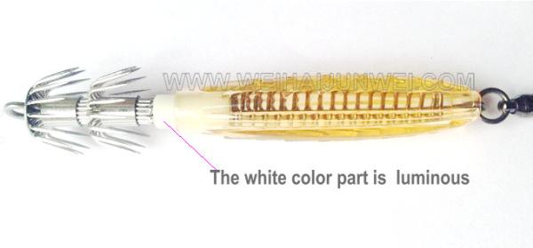 New design squid jig fishing lure JWSQDJGHK-02