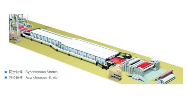 Linha de produção industrial de 400 mícrons