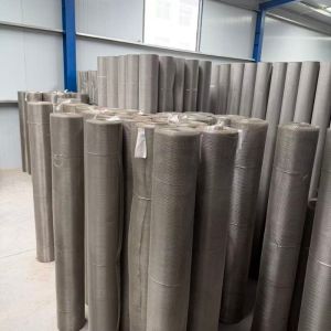 High Mesh Wear-Resistant Stainless Steel Filter Screen for Wastewater Treatment and Screening