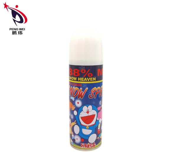 Temporary Fake Artificial Doraemon Snow Spray Multicolor Durable For Tree
