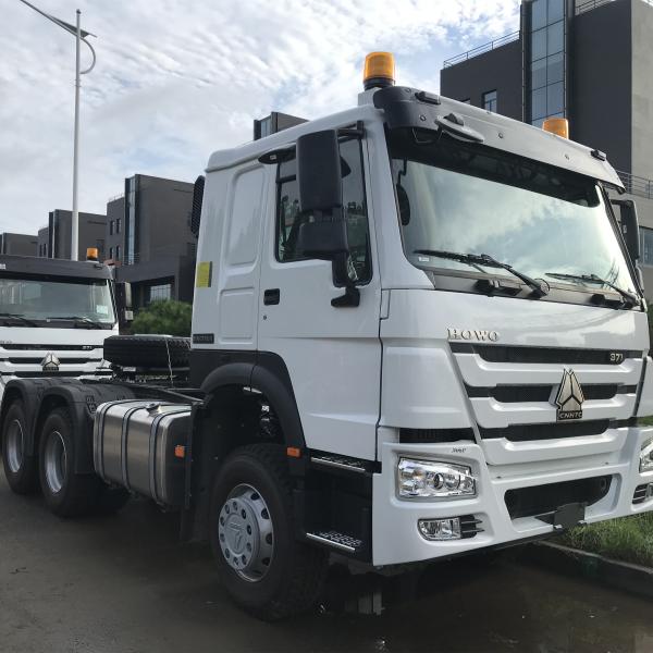 Used Heavy Duty 371HP 6X4 sinotruk Howo Tractor Head New truck tractors second hand cargo traktor Dump Truck