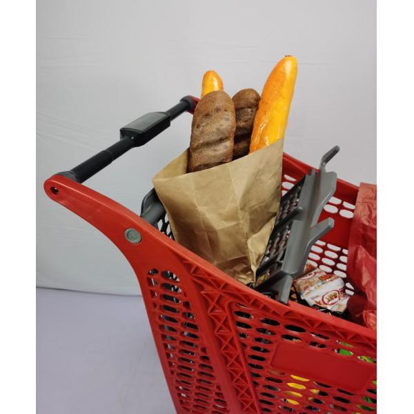 Легковес вагонетки корзины супермаркета пластиковый с пластиковым ODM OEM раздела