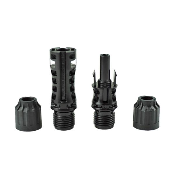 Залуживанные медные соединители провода панели солнечных батарей 1500V 6mm2