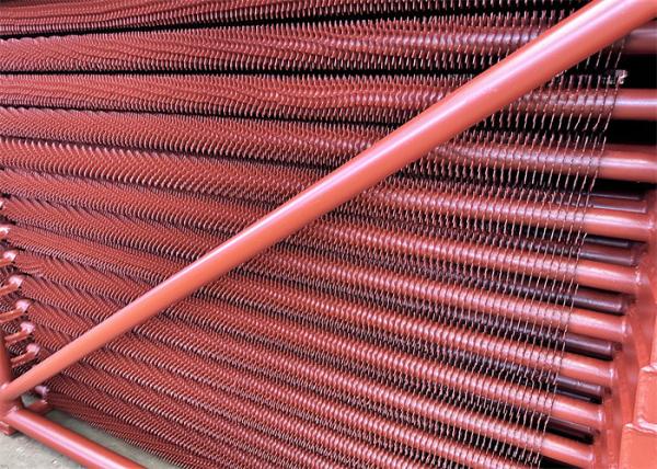 ASME SA210A1 Painted Boiler Steam Economiser Economizer Tube Waste Heat Recovery