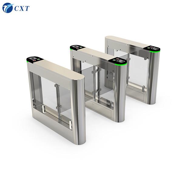 Acrylic Swing Barrier Gate Indoor Automatic With Colored Lights135c