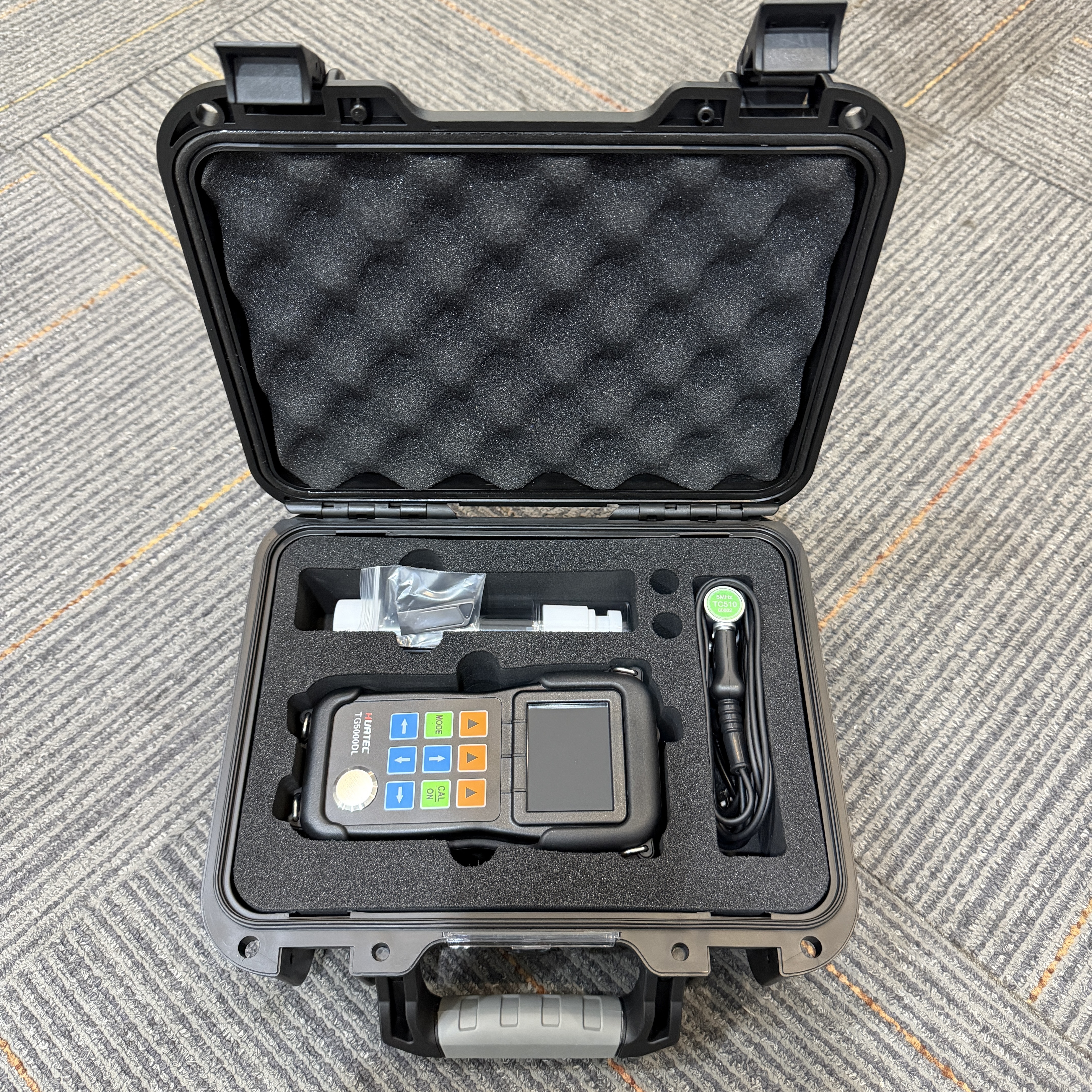 TG5000DL Ultrasonic Thickness Tester with Data Logger Store 100000 Readings & 1000 Waveforms Industrial Non-destructive Tester