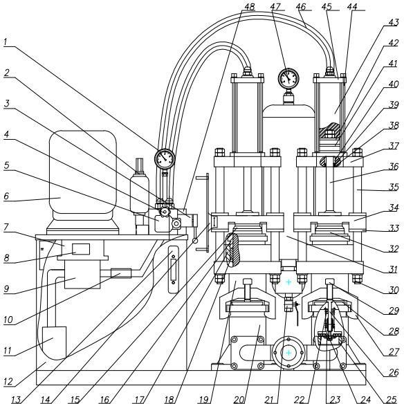 High Quality YB350 Large Hydraulic Ceramic Plunger Pump