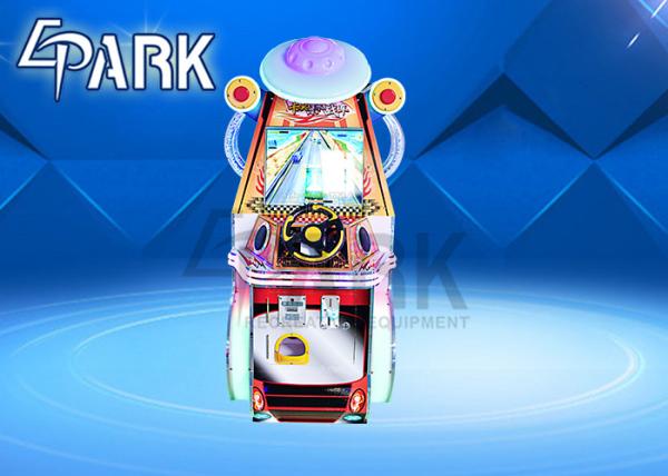 Kids Deformation Race Car Arcade Machine Coin Operated Hardware Material