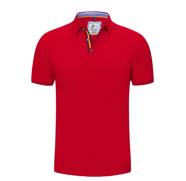 Flyita Anti Shrink 240gsm Polyester Polo T Shirts SGS With Embroidery Logo