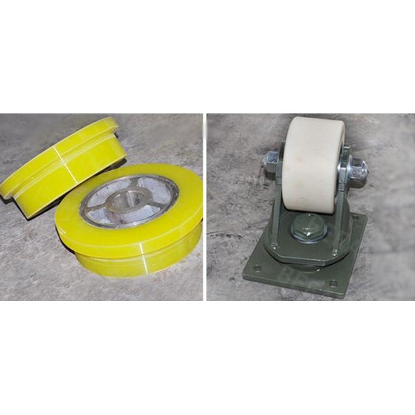 Dia 250-600mm Polyurethane Wheel Rubber Wheels for Trackless Steerable Transfer Carts