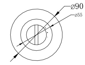АБС аксессуаров бассейна продажной цены фабрики сопло всасывания всего подходящее для бассейнов вкладыша