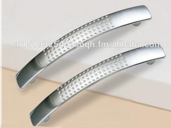 Acrylonitrile Drawer Handles Silver Arched Cheapest  Plastic  Handles ABS Polyresin Furniture Handles