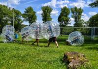 Futebol abundante do futebol da bola do hamster humano de Comercial 1.0M 1.8M TPU, bola louco de Zorb