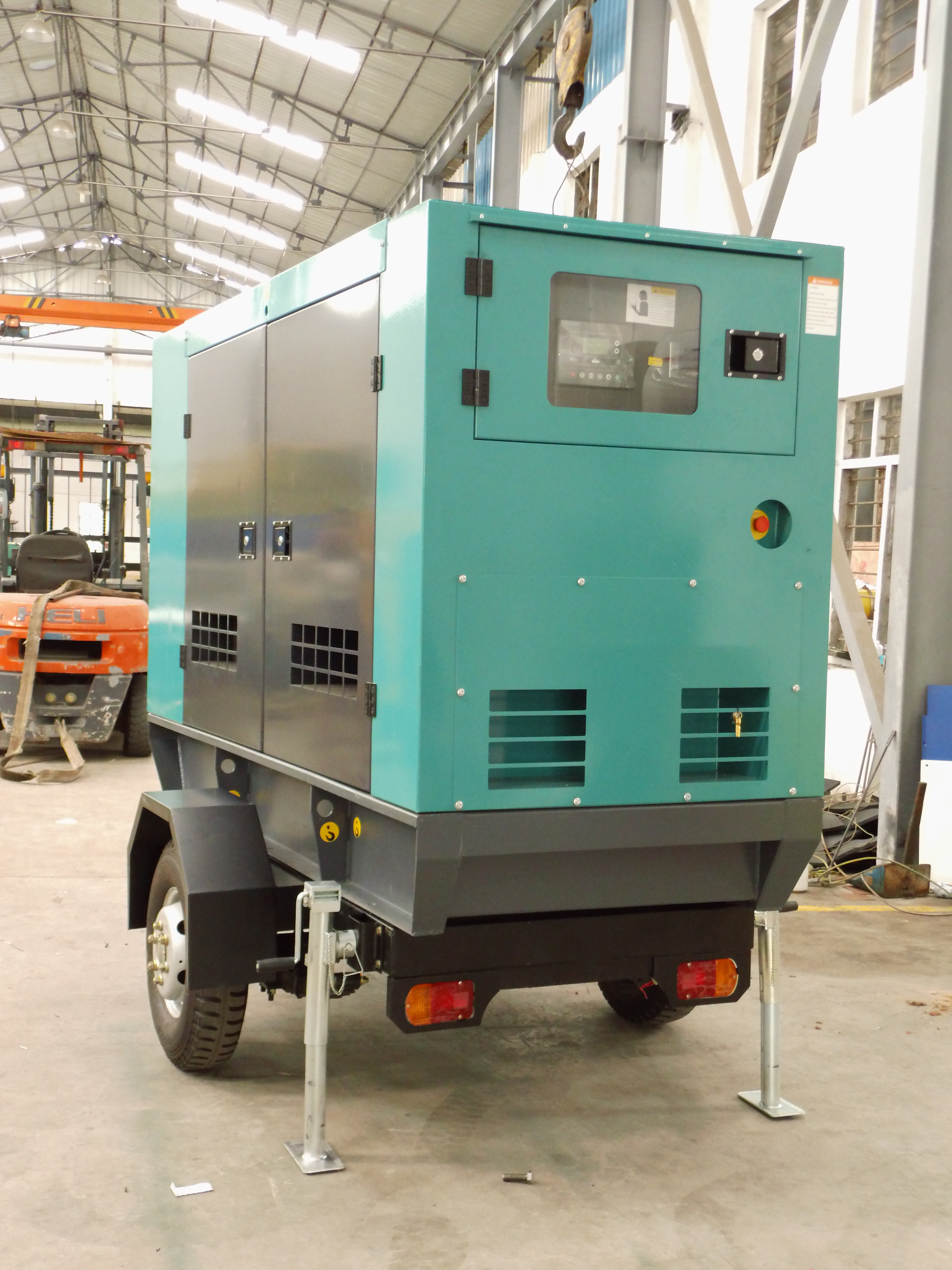 ISO8528 генератор Cummins Engine генератора 200 киловаттов промышленный передвижной