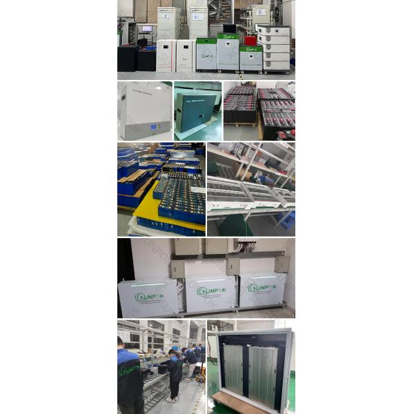 Складируемая модульная батарея для хранения энергии 48В 10кВт 20кВт 400Ач