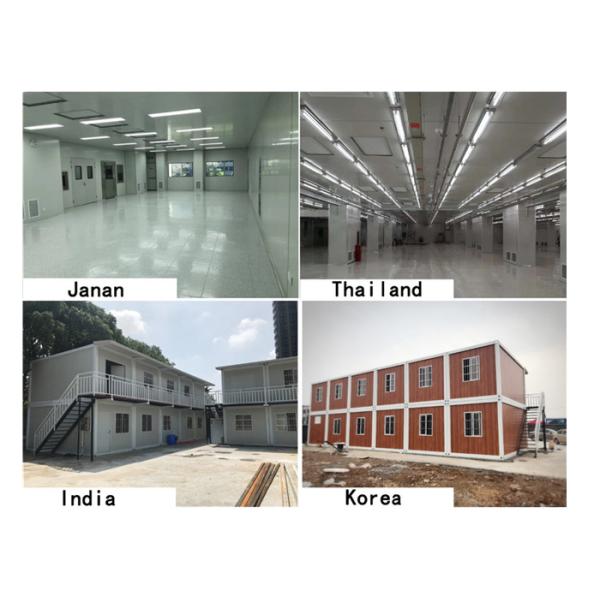 Stand Profile Glass Door Cleanroom Air Shower Cold Rolled Steel With Bake Painting