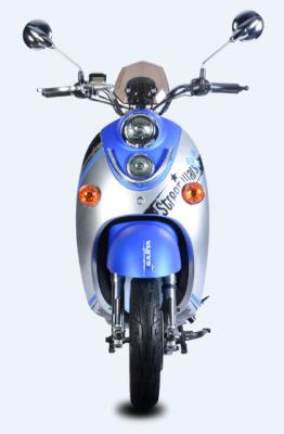 Unfolded Electric Moped Scooter , Electric Powered Scooters For Adults 45km Speed