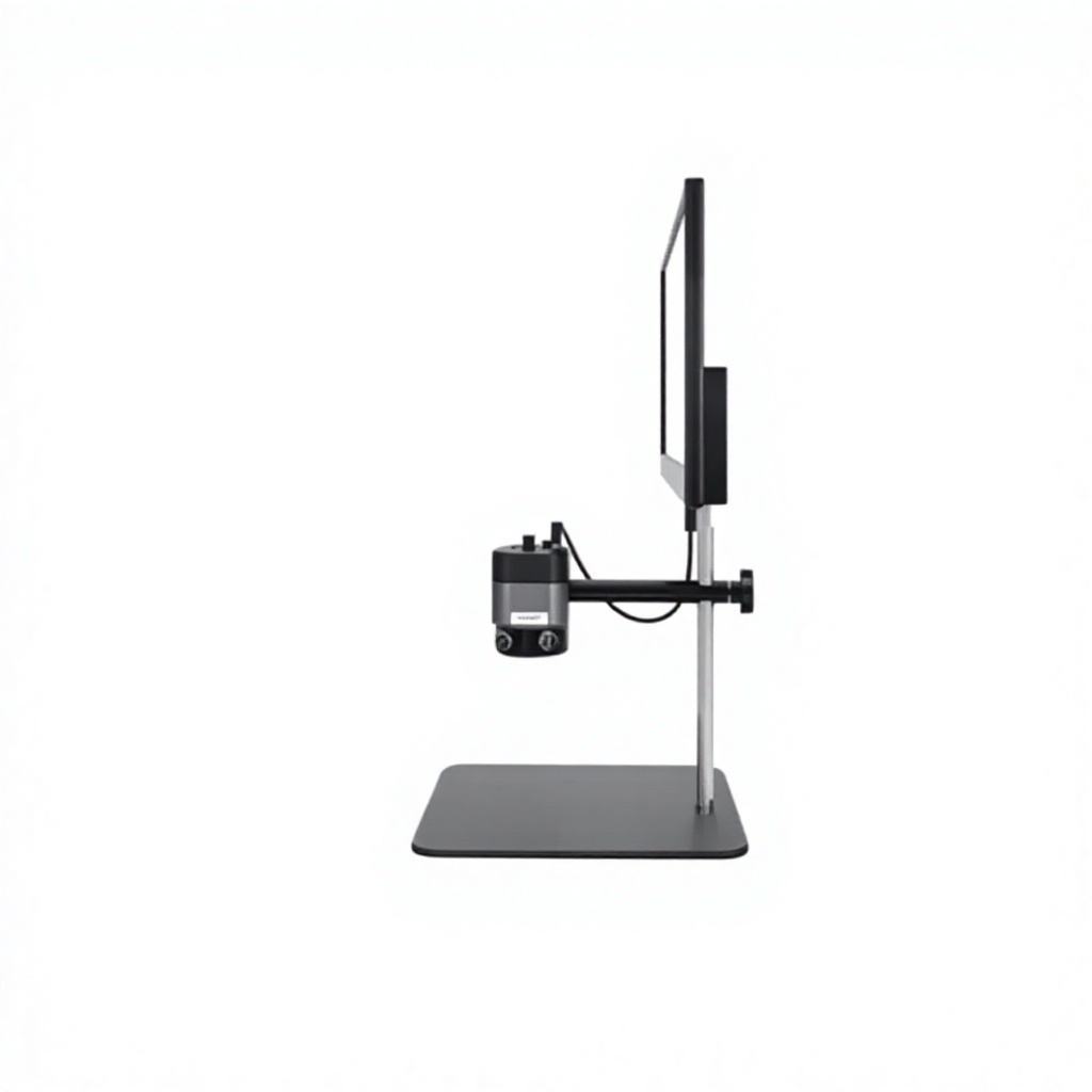 Supplier Integrated Video Microscope Dual Lighting Independent Control 44-169mm Working Distance for Lab QC CE MSS-M-M2C