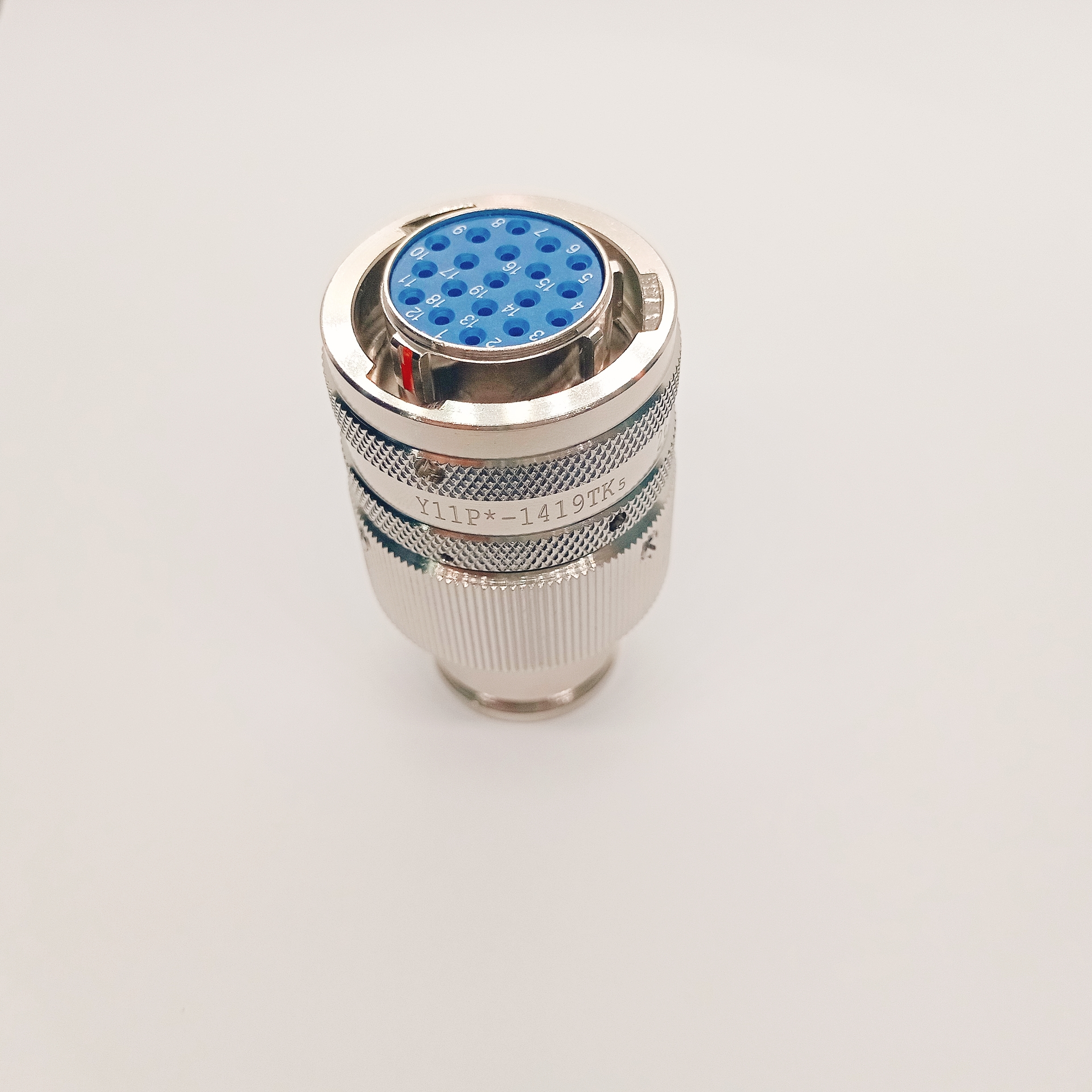 High Reliability Y11P-1210ZJ10 Gold Plated Aviation Connector for Test & Automation