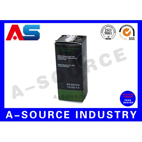 Las cajas del frasco de CMYK 10ml impermeabilizan etiquetas de encargo con el efecto del holograma para las botellas ePeptidees 10ml