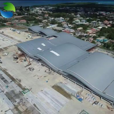 Industrial Appearance Steel Structure Warehouse with Earthquake Resistant 7-9 Grade and Bolt Connection