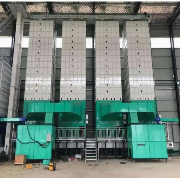 35 Tons Maize Corn Drying Machine 8 Discharge Wheel Double Centrifugal Fan