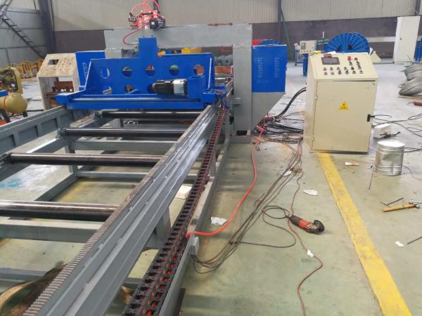 Width 1200mm Steel Bar Mesh Welding Machine / Grating Welding Machine For Construction