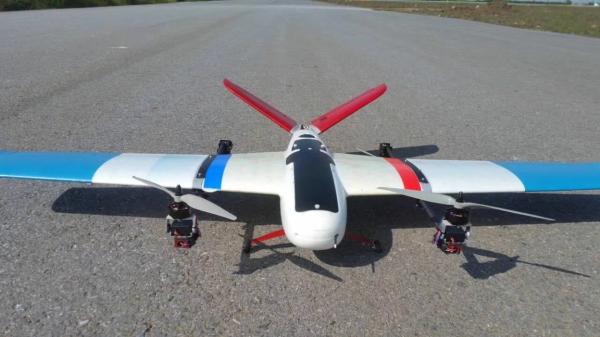Tilting Motor Automatically VTOL Drone Tailored For Your VTOL Applications 1.8Meters Wingspan 100Mins Endurance