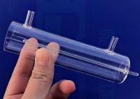 Tube de verre de gâchage revêtu de quartz de tube de verre à double paroi du quartz SIO2 de laboratoire
